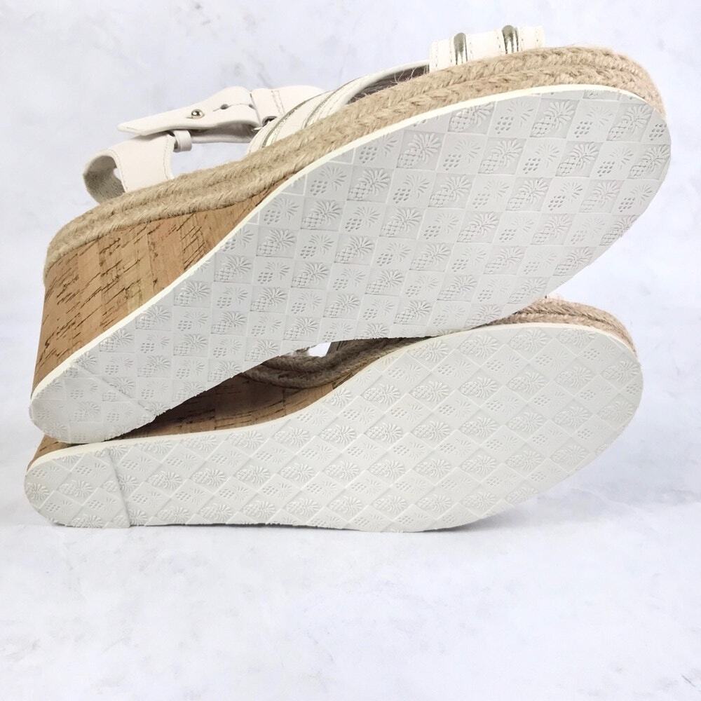 Tommy Bahama Naira Cork Wedge Sandal Sz 7B Summer Beach Clean - Picture 12 of 12